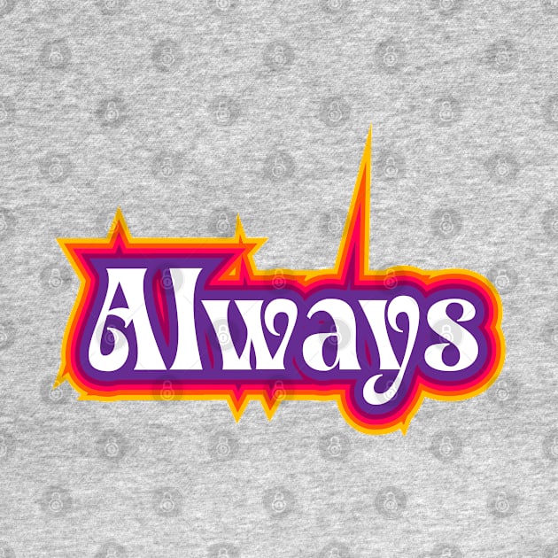 Always Sticker Text by RubyCollection